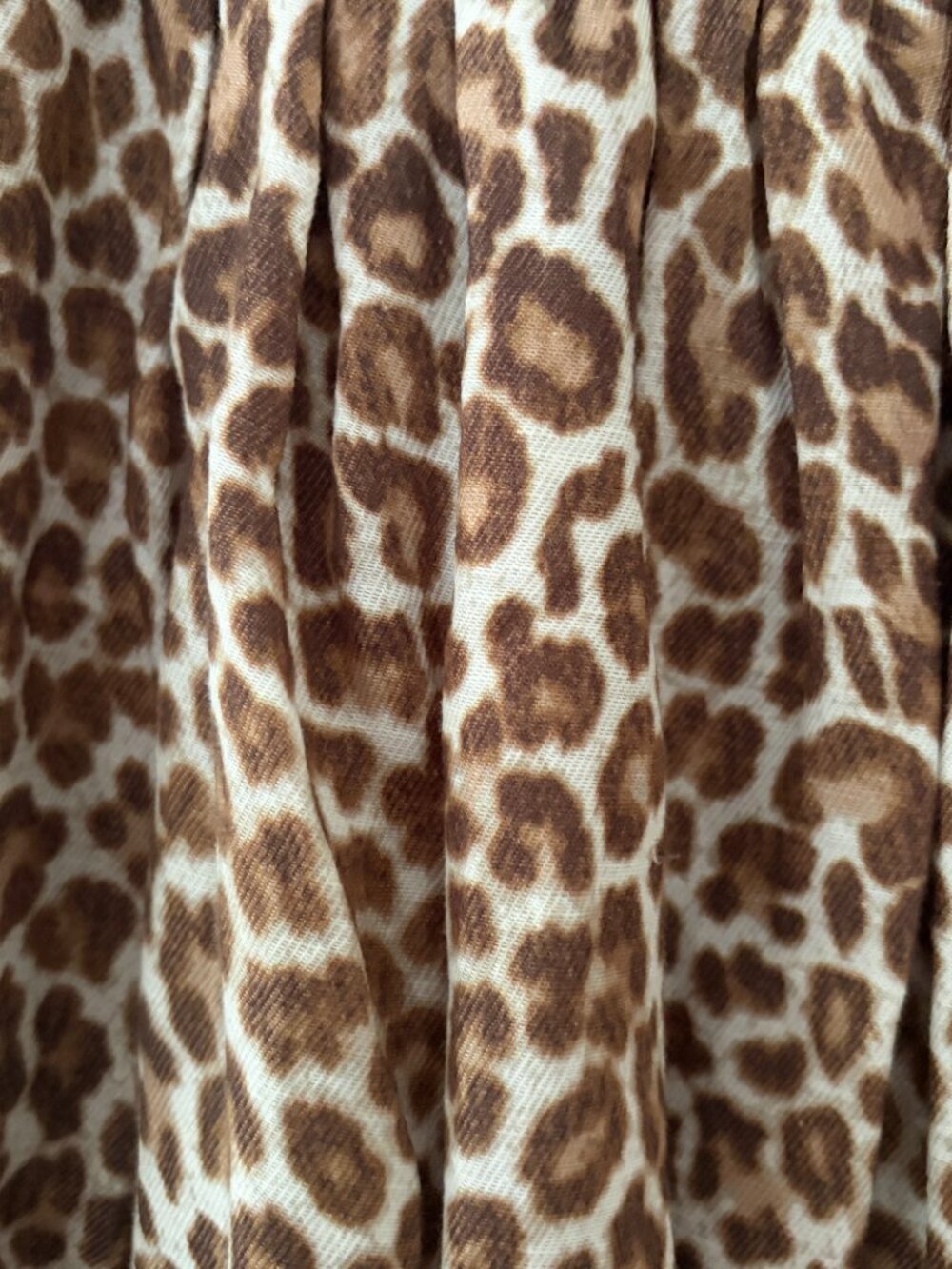 J.Crew Linen-cupro blend mini dress Leopard print Size 6 NWT - Picture 7 of 8